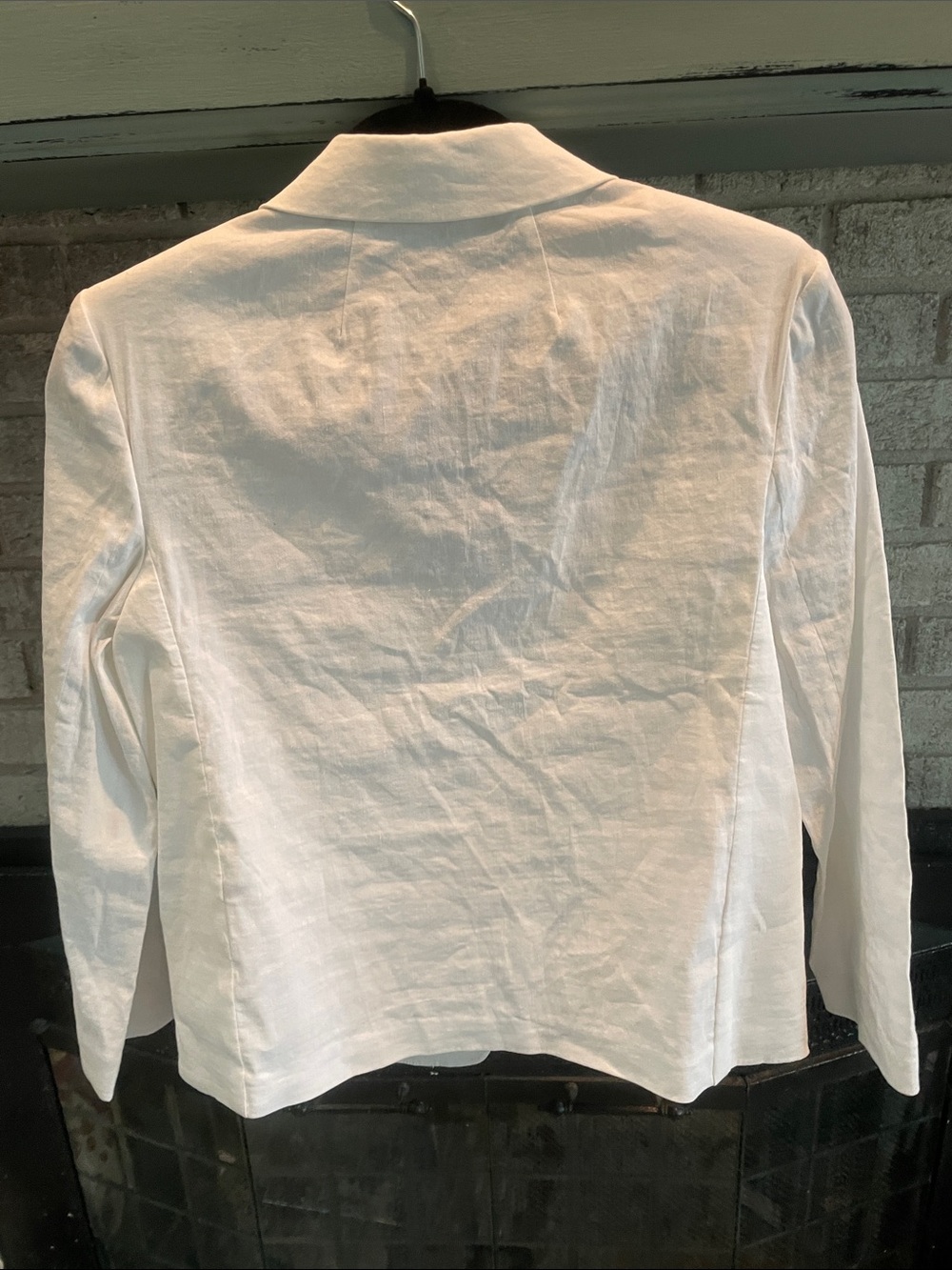 Theory Linen Blend Blazer - Picture 6 of 6